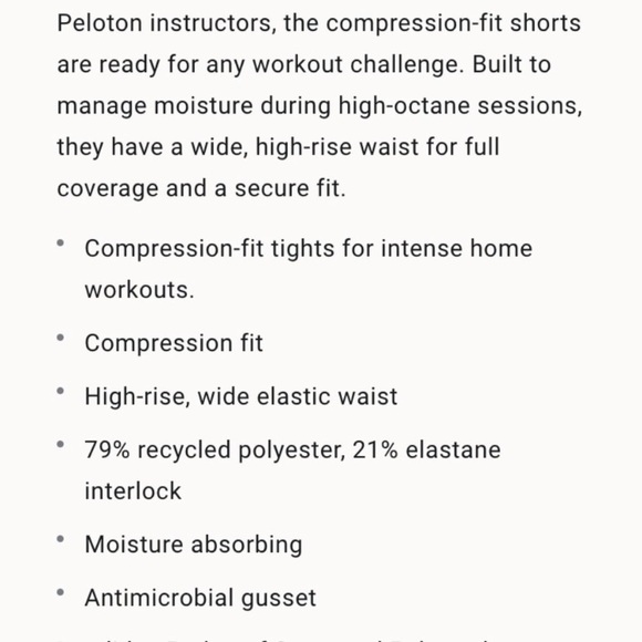 Adidas peloton bike short - Picture 4 of 8